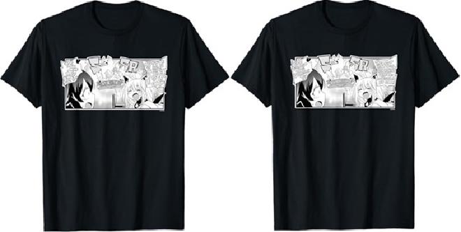 Shirakami Fubuki "Yamato Phantasia" T-shirts, Japanese and English Text.